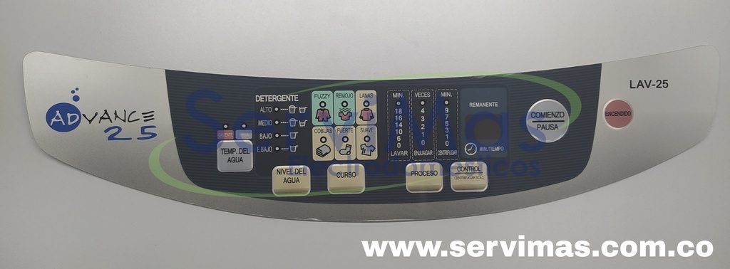 Calcomanía Original Haceb Advance 25