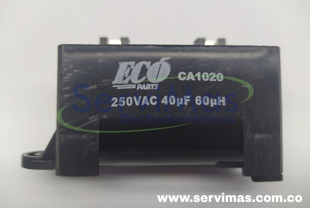Capacitor Lavadora LG 40 uF