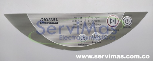 [R/LASACL003] Calcomanía Original Samsung Digital Gris