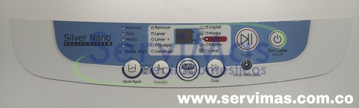 [R/LASACL008] Calcomanía Original Samsung Silver Nano 