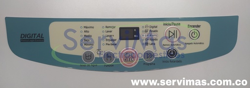 [R/LACC011] Calcomanía Original Samsung Digital Rosada